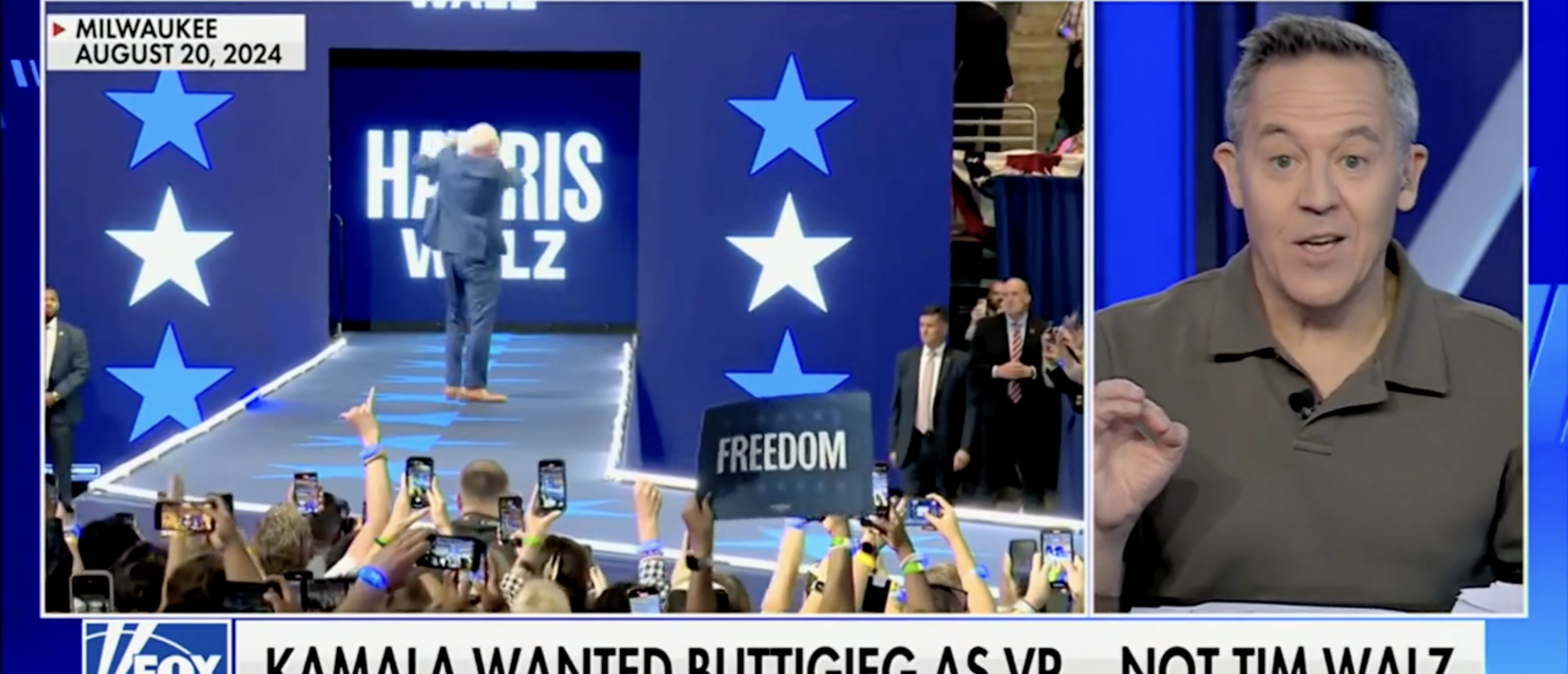 ‘DEI Hires Refuse To Pay It Forward’: Gutfeld Rips Harris For Not Picking ‘A Gay Man’ As VP Nominee